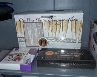 Plastic Chamoagne Flutes