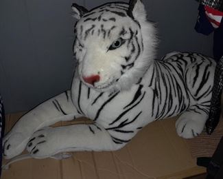 Oversized Plush Tiger