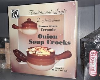 French Onion Soup Crocks