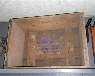 Antique Wooden Crate