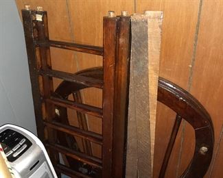 Antique Wooden Bassinette