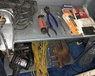 Assorted Handheld Tools, Supplies, & Work Equipment