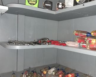 Assorted Handheld Tools, Supplies, & Work Equipment