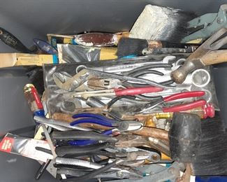 Assorted Handheld Tools, Supplies, & Work Equipment