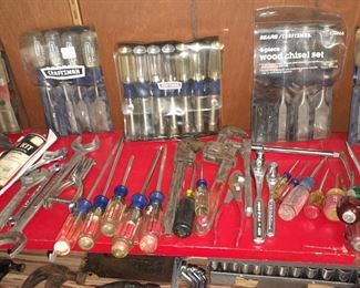 Assorted Handheld Tools, Supplies, & Work Equipment