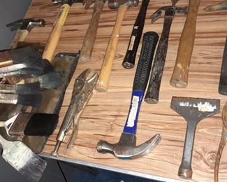 Assorted Handheld Tools, Supplies, & Work Equipment
