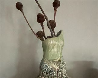 Willi Eggerman art ceramic bust