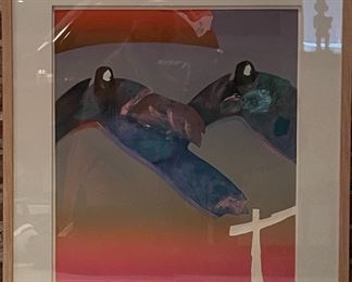 Veloy Vigil Lithograph