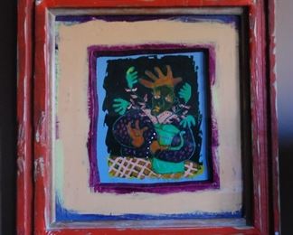 Uzi Buzgalow, Hand sign Painting