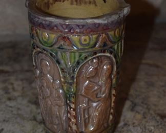 Antique Spanish Lustreware Vessel