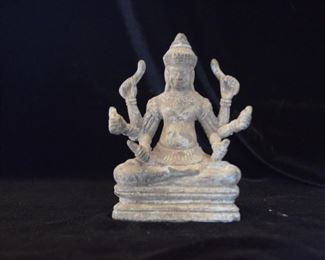 Antique Thai Bronze Figure