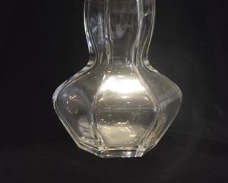 Baccarat Crystal Hexagonal Vase 