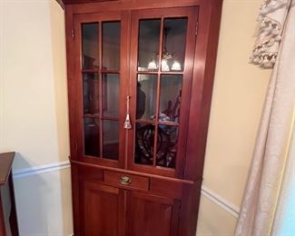 2-Matching corner cabinets