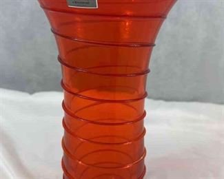 Beautiful Evolution Waterford Crystal Vase made In Poland