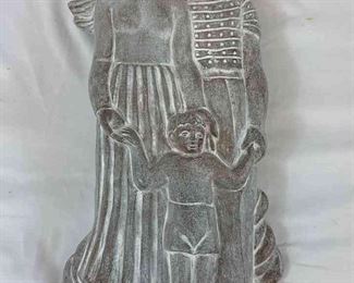 Isabel Bloom Wall Schulpture Mother Father Children Retired