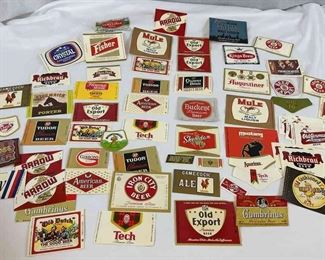 Vintage Beer Bottle Labels