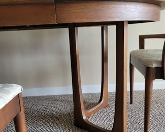 Table is 80" Length x 44" Width x 29" Height