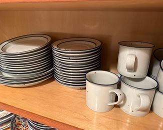 Dansk Blue Mist Pattern Dishware