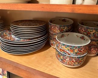 Colorful Contemporary Imari China