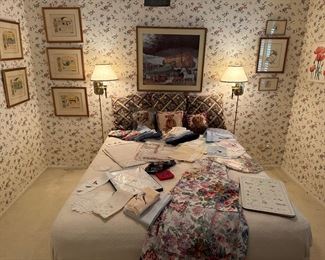 Framed Prints, Table and Bath Linens