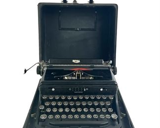 Royal Touch Control Typewriter With Hard Case