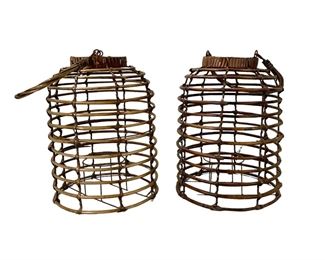 Rattan Candle Holder Lanterns