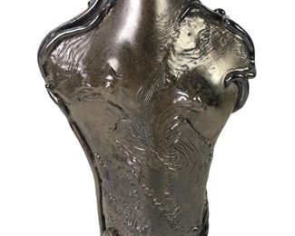 Studio Pottery Sculpture / Vase, Signed Sazonick