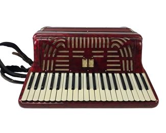 Vintage Accordion With Hard Case