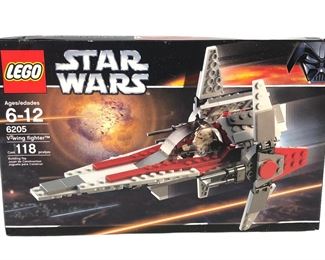 LEGO 6205 Star Wars V-Wing Fighter, FACTORY SEALED 