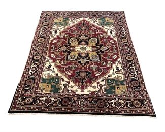 Wool Heriz Style 8X10 Area Rug