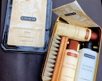 Coach Leather Cleaning and Care Kit