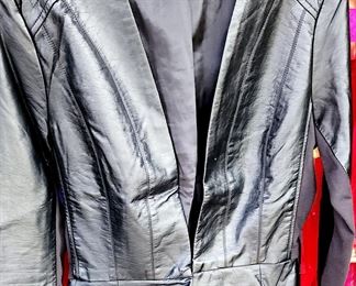 Tapered Leather jacket