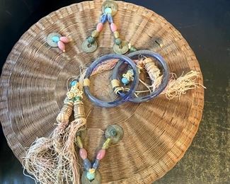 Chinese Sewing Basket, variety of sizes and styles 