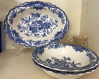 Bristol Crown Ducal England Dishes