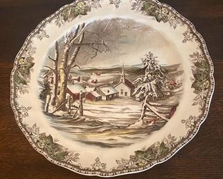 Friendly Village by Johnson Brothers China Plate