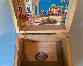 Clark's Mile-End Spool Cotton Box