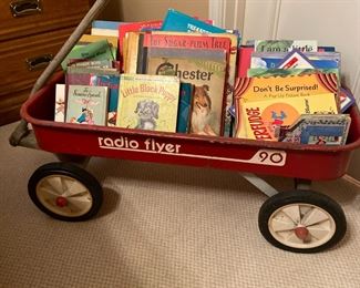 Vintage Radio Flyer 90 Red Wagon