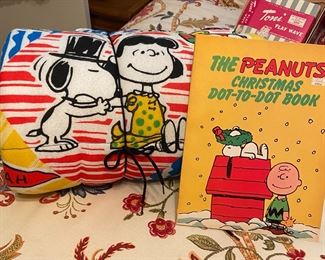 Snoopy Sleeping Bag and Book