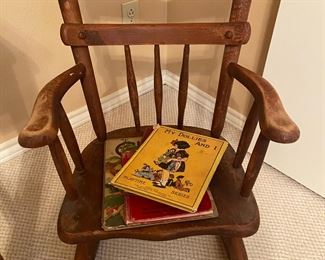 Antique Child's Rocker