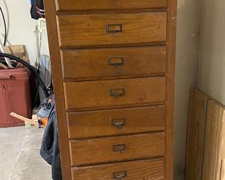 Antiques filing  cabinet  