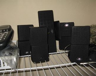 also have the matching JVL subwoofer, not pictured