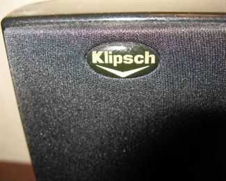 Small surround sound system w/ matching subwoofer