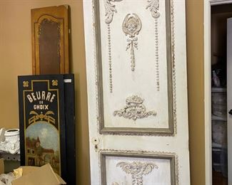 Antique French doors