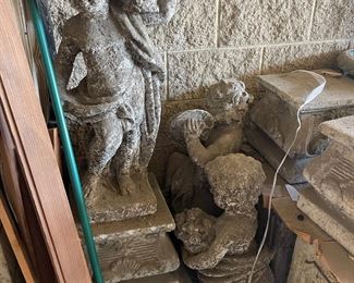 Beautiful garden statuary