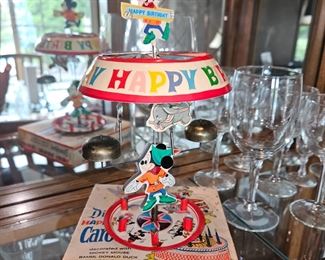 Vintage Disneyland Happy Birthday Carousel!