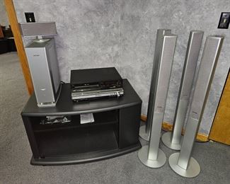 Panasonic 6 Piece Speaker System FB-PC701 ,SB-A350!
