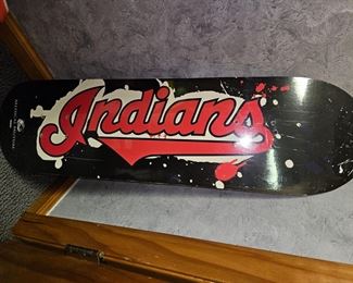 Cleveland Indians Skate Board!
