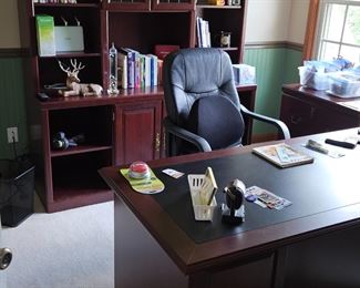 Sauder Heritage Hill Collection Cherry Red Office Furniture!
