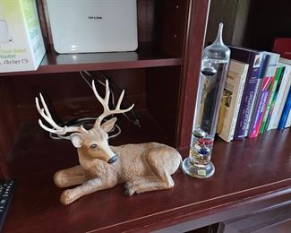 Vintage Galileo Thermometer Germany, 1984 Homco Buck!
