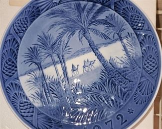 Royal Copenhagen Denmark Collector Plates!